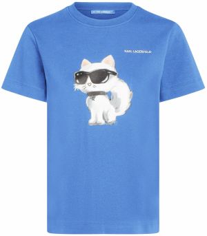 Karl Lagerfeld Tričko  námornícka modrá / zmiešané farby