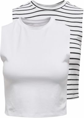 ONLY Top 'ONLCHOICE'  čierna / biela