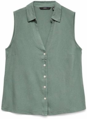 VERO MODA Blúzka 'VMMYMILO'  tmavozelená