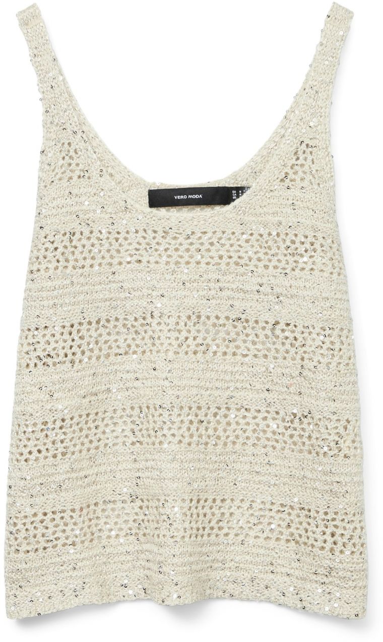 VERO MODA Top 'VMLEILANI'  krémová