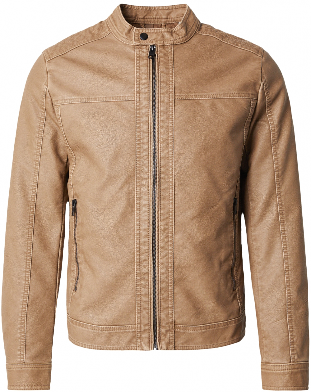 JACK & JONES Prechodná bunda 'Warner'  béžová