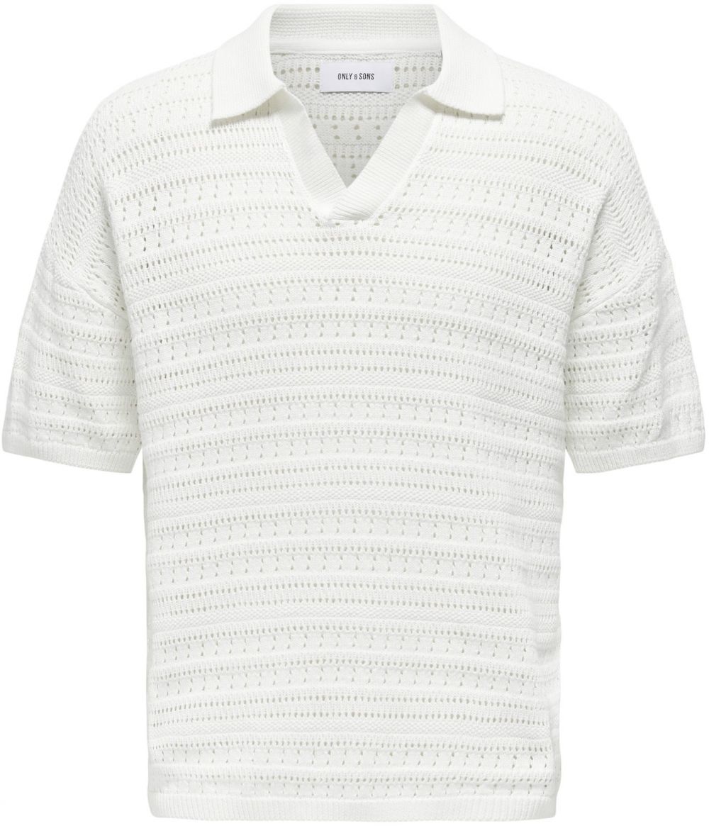 Only & Sons Sveter 'GRAYSON'  biela
