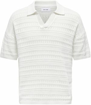 Only & Sons Sveter 'GRAYSON'  biela