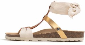 Bayton Sandále 'Fonelle'  svetlobéžová / hnedá / zlatá