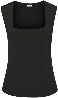 LASCANA Top  čierny denim