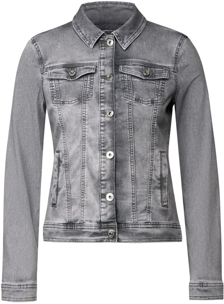 CECIL Prechodná bunda  sivý denim