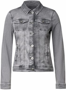 CECIL Prechodná bunda  sivý denim
