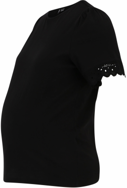 Vero Moda Maternity Tričko 'VMMPanna Glenn'  čierna