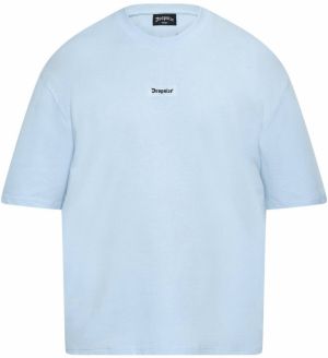 Dropsize Tričko  svetlomodrá / čierna