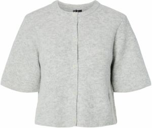 PIECES Kardigán 'PCSilly'  svetlosivá