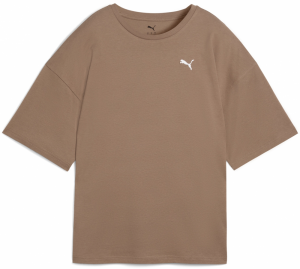 PUMA Tričko 'Wardrobe Essentials'  tmavošedá