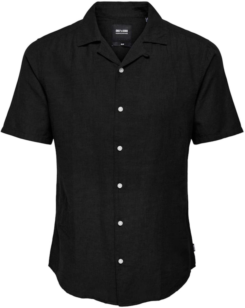 Only & Sons Košeľa 'CAIDEN'  čierna