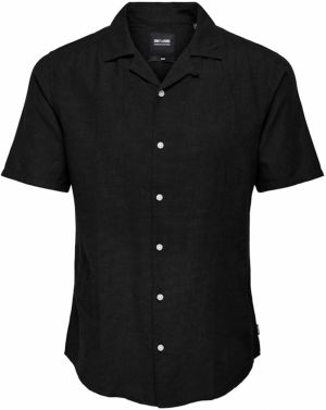 Only & Sons Košeľa 'CAIDEN'  čierna