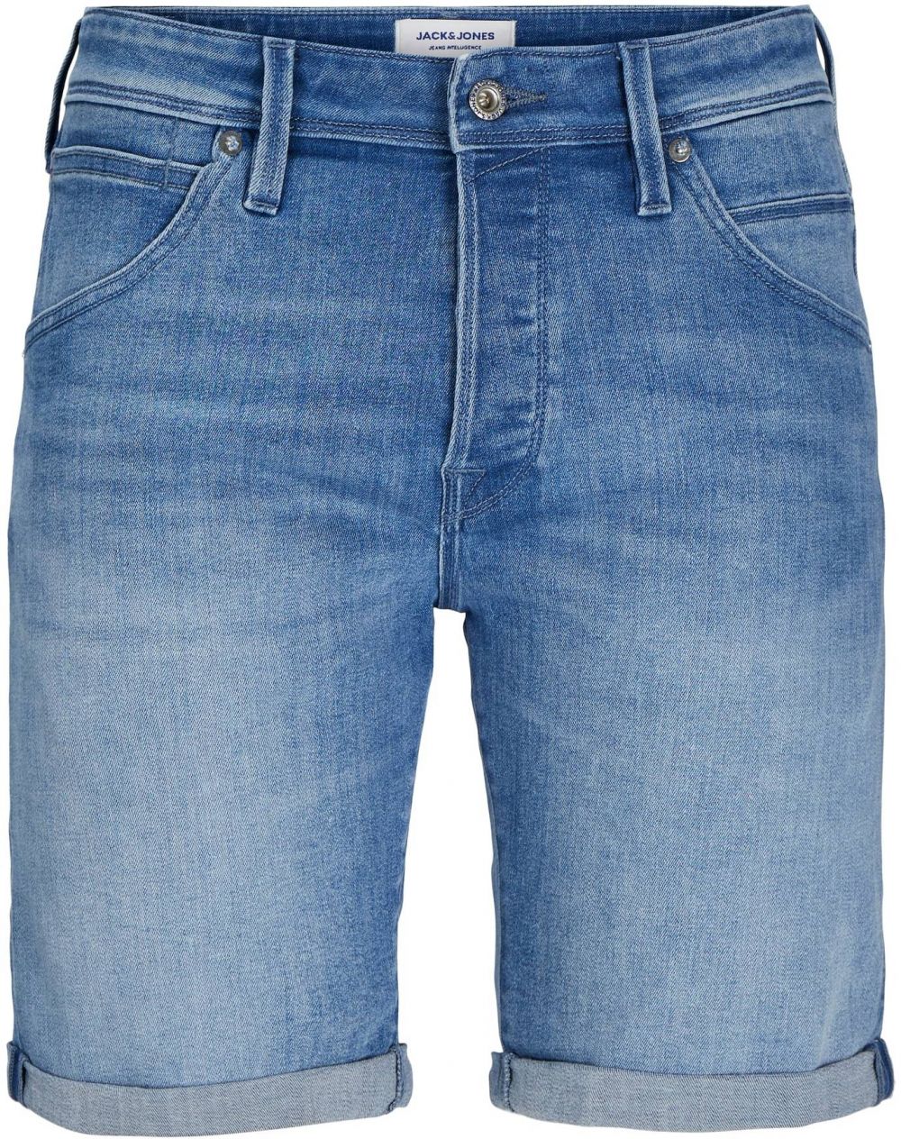 JACK & JONES Džínsy 'JJIRick JJFox'  modrá denim