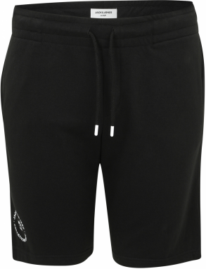 Jack & Jones Plus Nohavice 'JPSTGordon JJSimon'  čierna