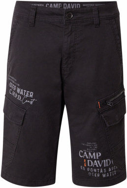 CAMP DAVID Kapsáče  sivá / čierna