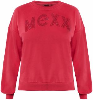 MEXX Mikina 'OLEANDER'  tmavoružová