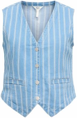 OBJECT Vesta 'OBJMOLLIE'  modrá denim / biela
