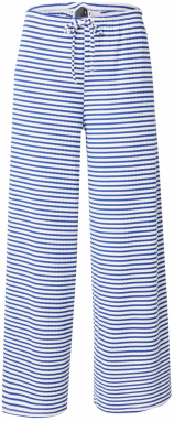 Gina Tricot Nohavice  modrá / biela