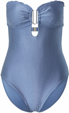 Hunkemöller Jednodielne plavky 'Sardinia'  modrá