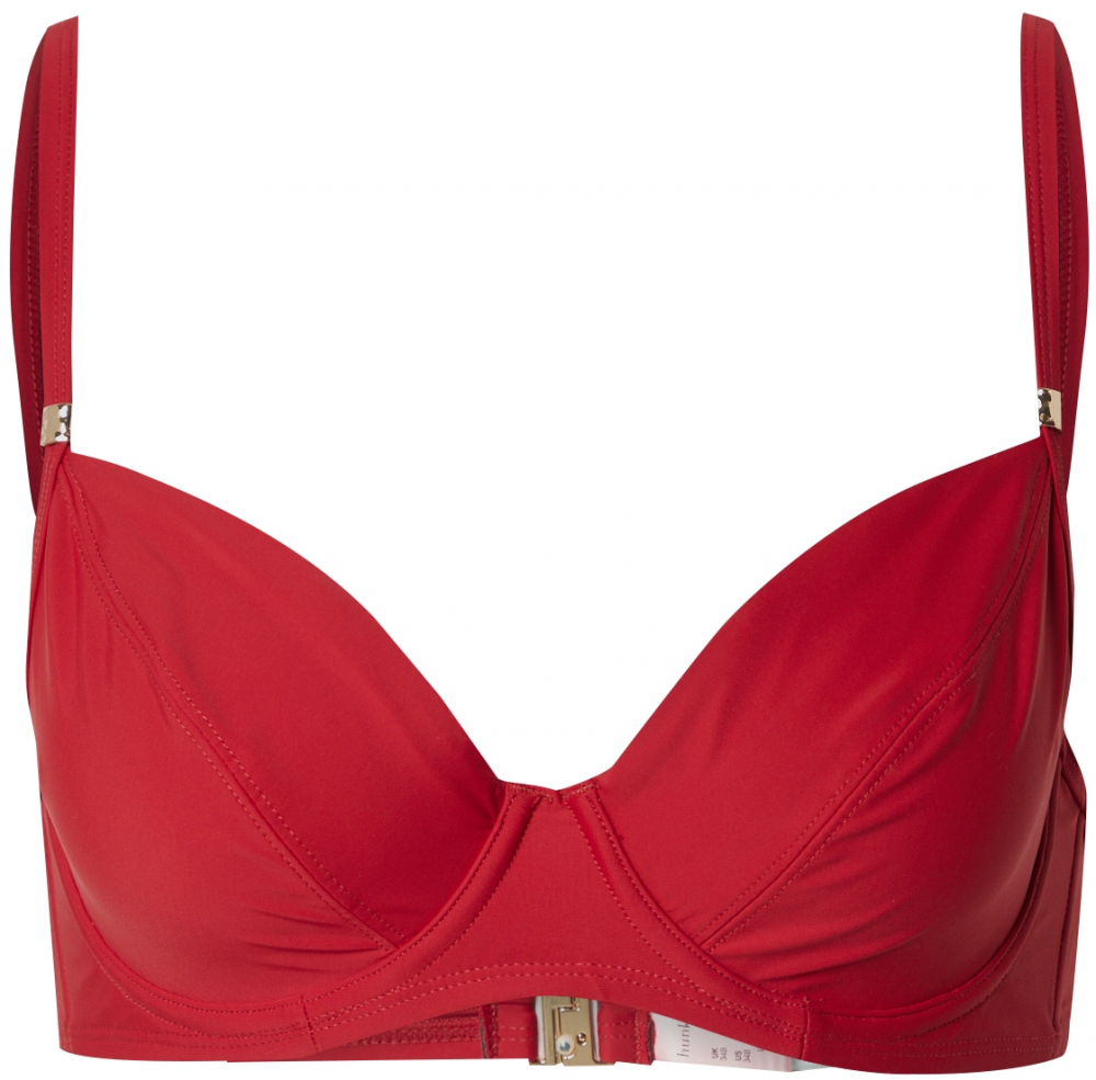 Hunkemöller Bikinový top 'Luxe Demi'  jasne červená