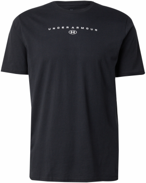 UNDER ARMOUR Funkčné tričko  čierna / biela