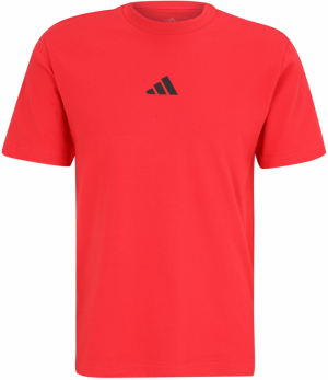 ADIDAS SPORTSWEAR Funkčné tričko  jasne červená / čierna