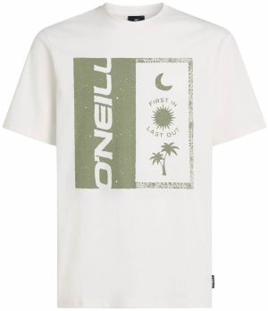 O'NEILL Tričko  zelená / biela