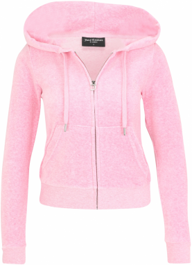 Juicy Couture Petite Tepláková bunda 'ROBERTSON'  ružová