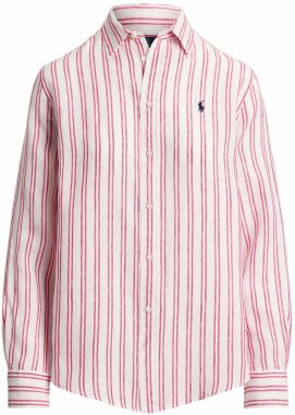 Polo Ralph Lauren Blúzka 'CLASSIC'  ružová / biela