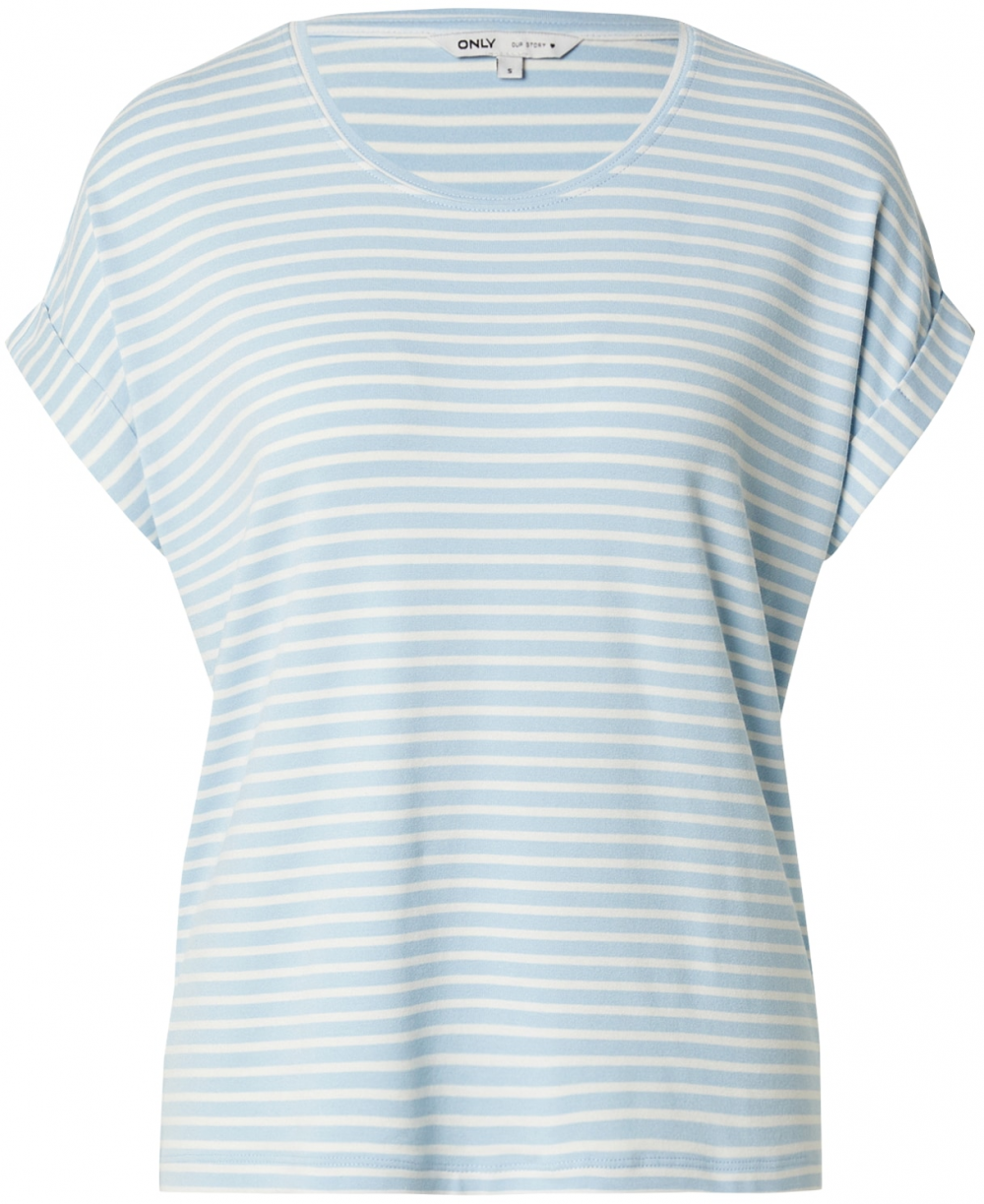 ONLY Tričko 'ONLMoster'  svetlomodrá / biela