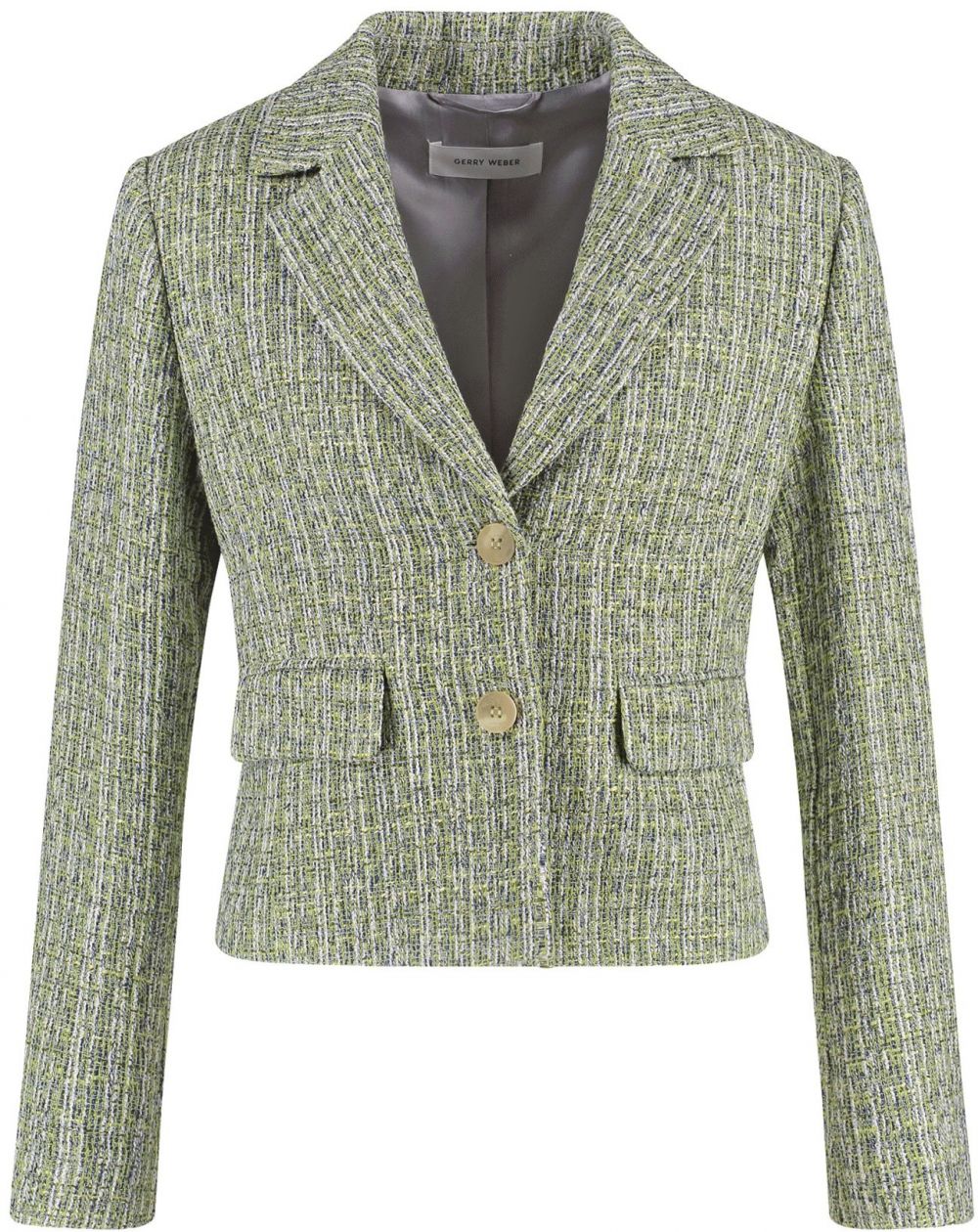 GERRY WEBER Blejzer  opálová / mätová / jablková / šedobiela