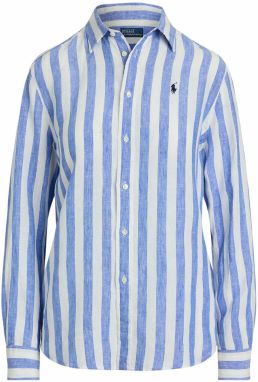 Polo Ralph Lauren Blúzka 'CLASSIC'  modrá / biela