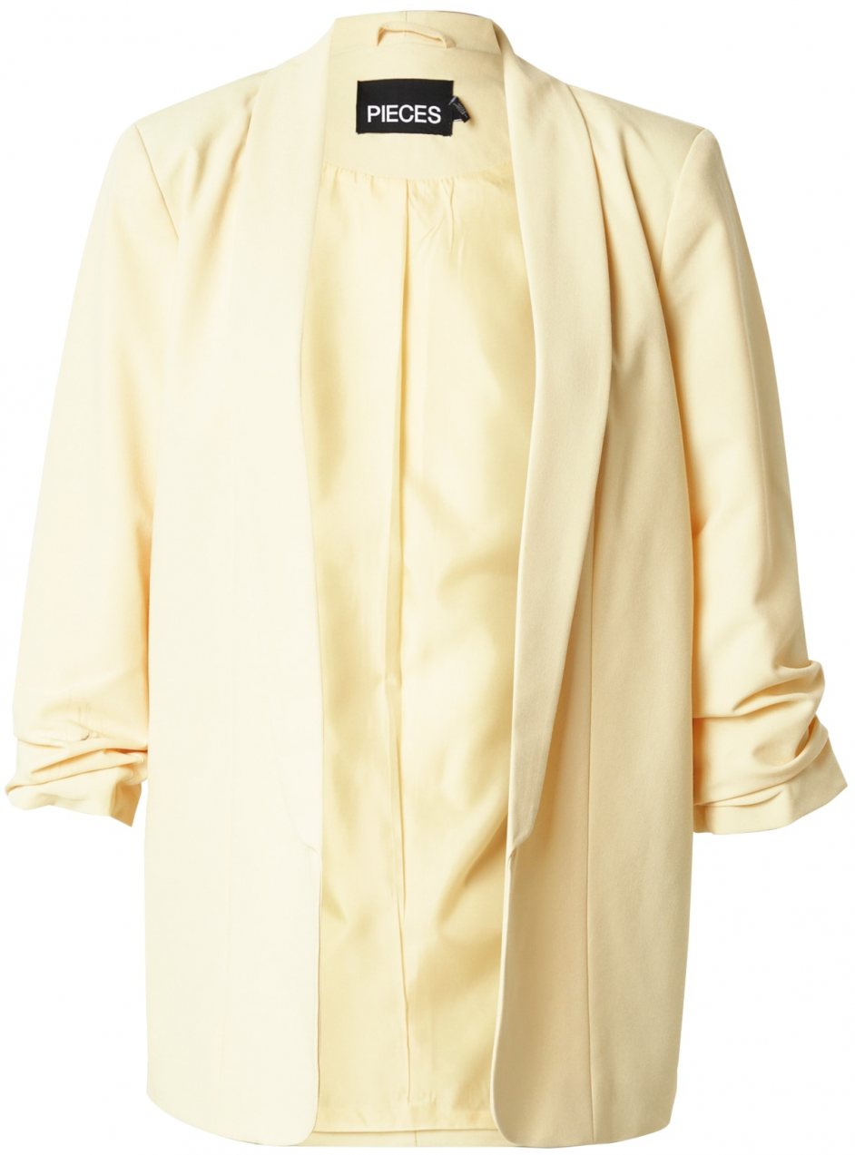 PIECES Blejzer 'Bosella'  svetložltá