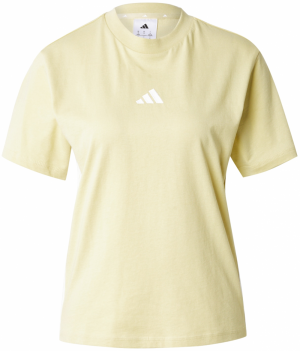 ADIDAS SPORTSWEAR Funkčné tričko 'Essentials'  pastelovo žltá