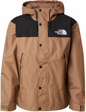 THE NORTH FACE Funkčná bunda 'REIGN ON'  farba ťavej srsti / čierna / biela
