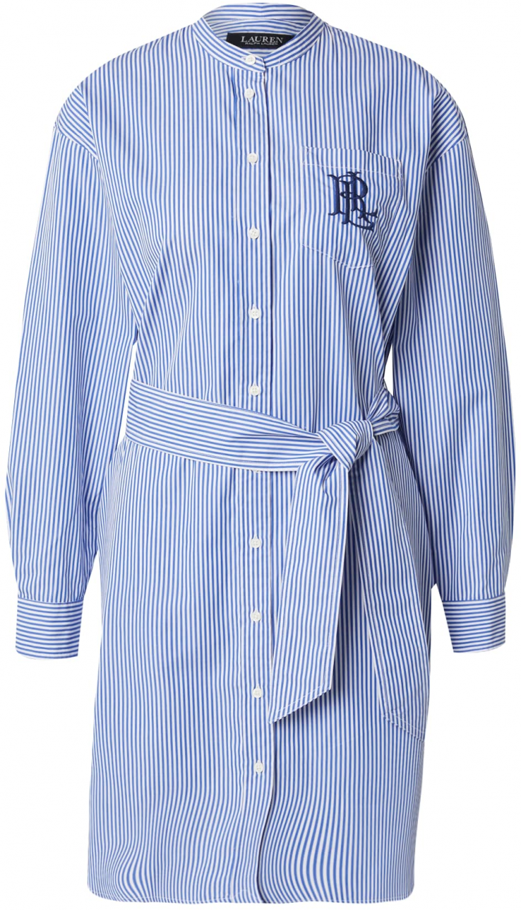 Lauren Ralph Lauren Košeľové šaty '70S'  zafírová / biela