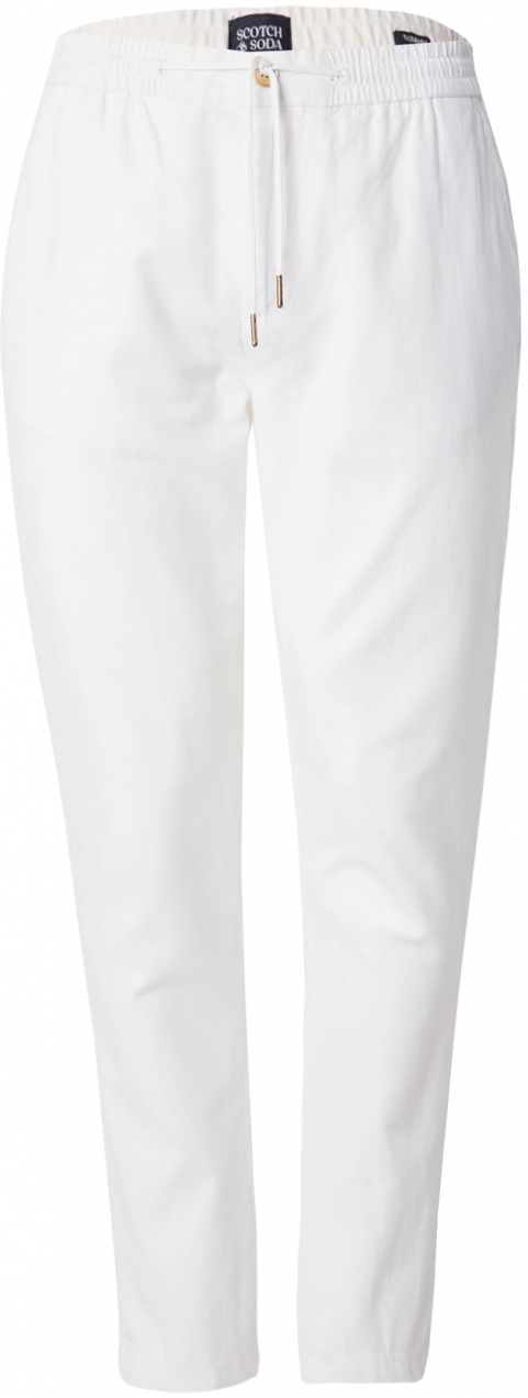 SCOTCH & SODA Nohavice 'WARREN'  biela