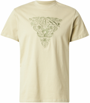 GUESS Originals Tričko  kaki / olivová