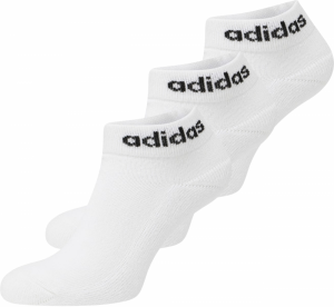 ADIDAS SPORTSWEAR Ponožky 'Linear Cushioned'  čierna / biela
