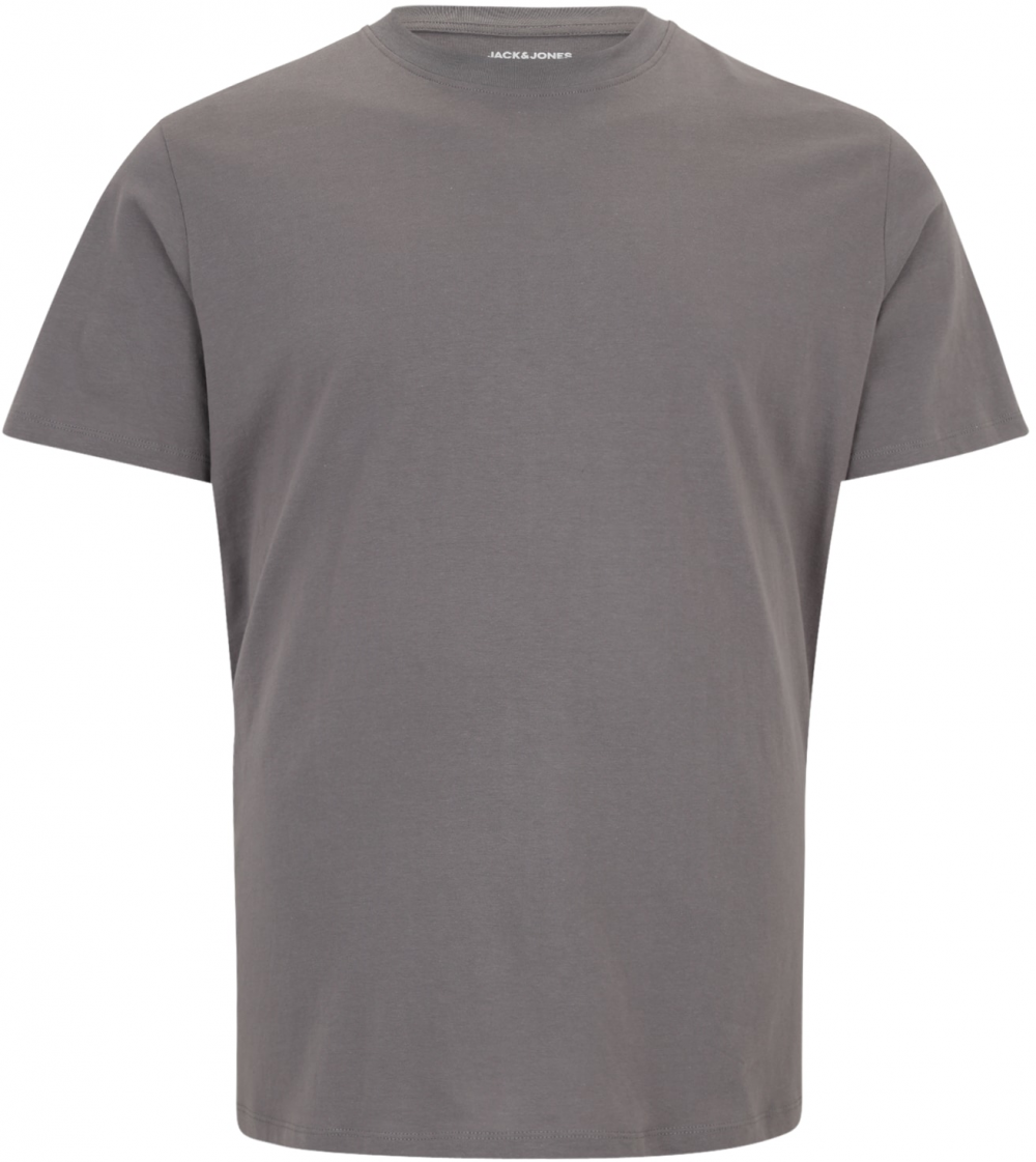 Jack & Jones Plus Tričko 'JJEBradley'  sivá