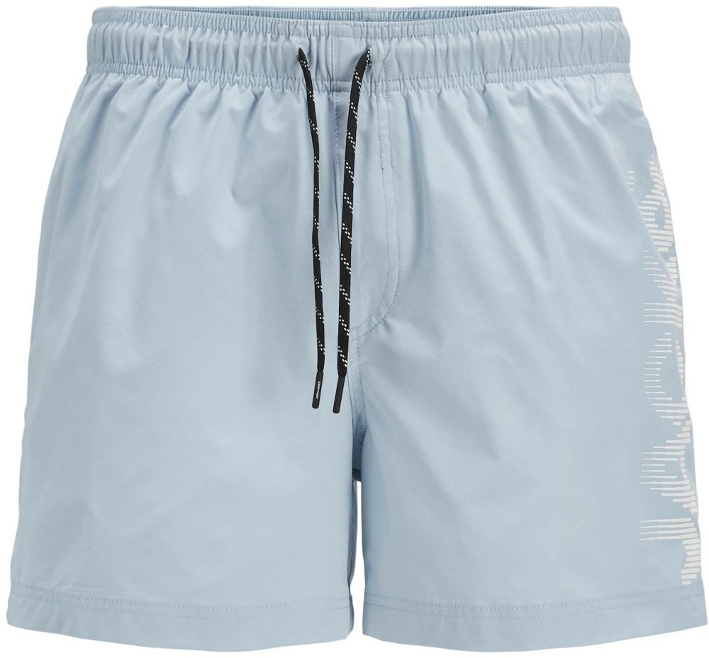 JACK & JONES Plavecké šortky 'JPSTMAUI'  svetlomodrá / biela