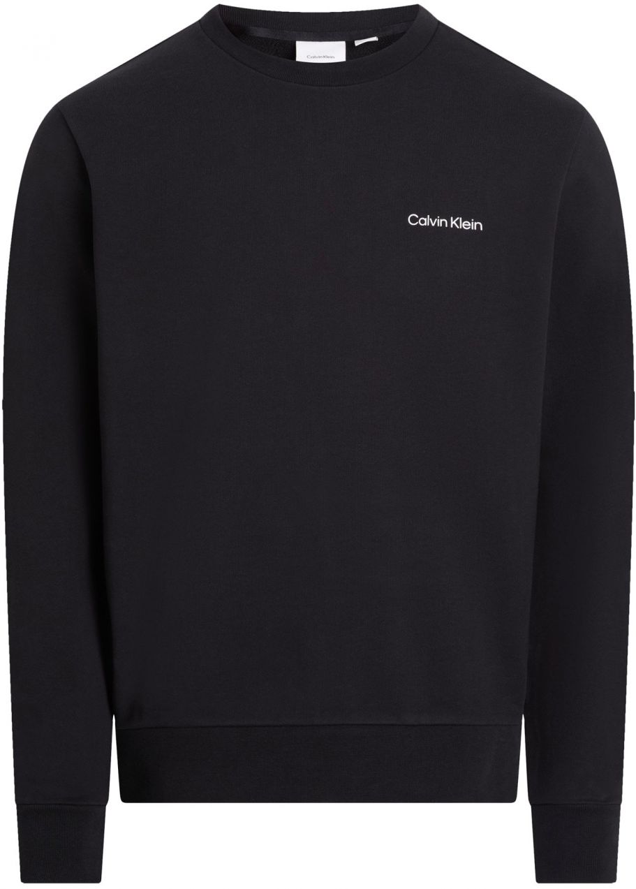 Calvin Klein Big & Tall Mikina  čierna / biela