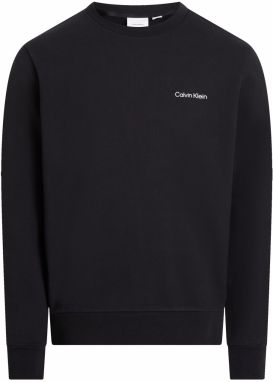 Calvin Klein Big & Tall Mikina  čierna / biela