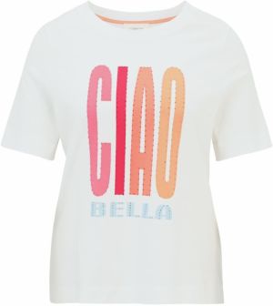 Cartoon Tričko  krémová / oranžová / ružová