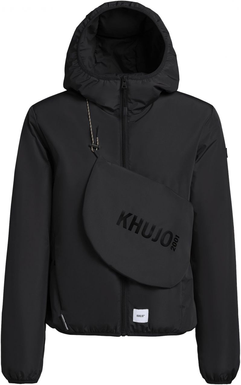 khujo Prechodná bunda 'SHELLY'  čierna