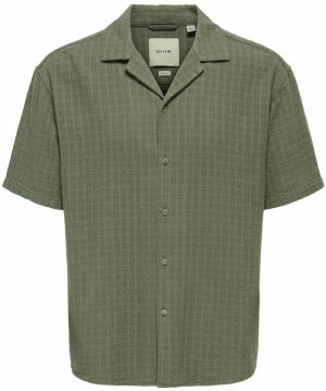 Only & Sons Košeľa 'ONSLatham'  olivová