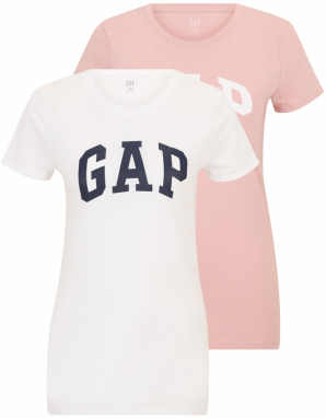 Gap Tall Tričko  námornícka modrá / ružová / biela