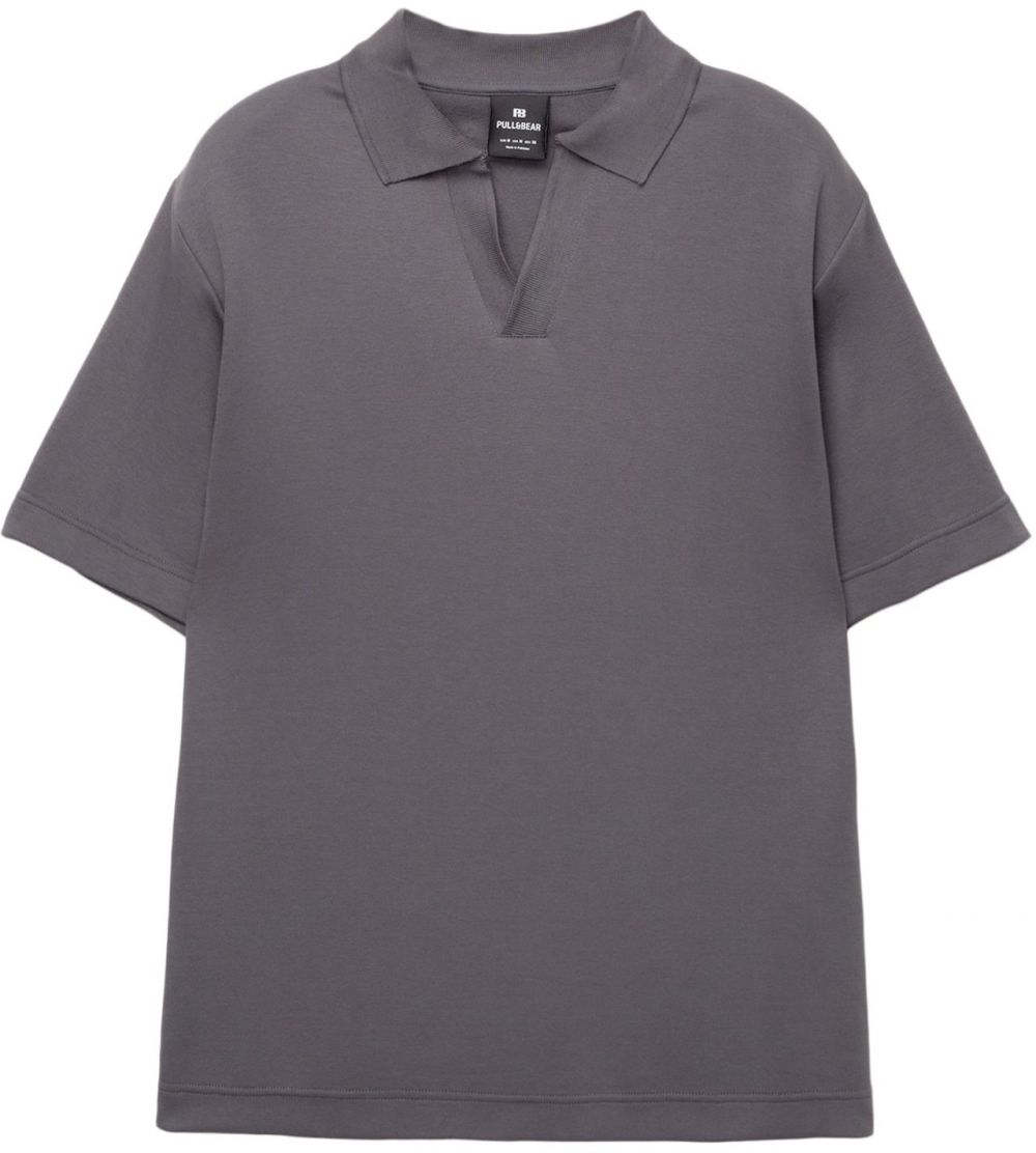 Pull&Bear Tričko  tmavosivá
