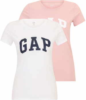 Gap Petite Tričko 'FRANCHISE'  námornícka modrá / ružová / biela